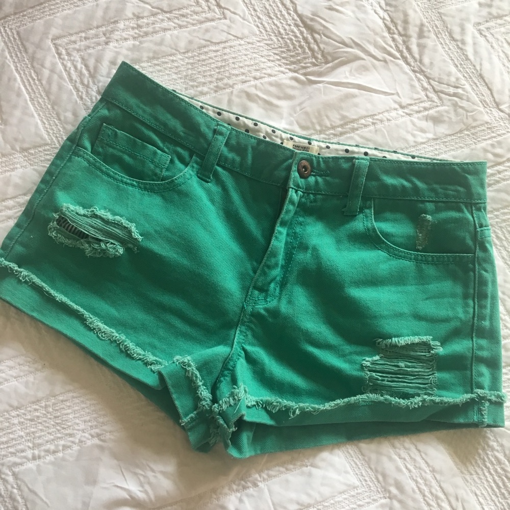 Brand new denim shorts!!